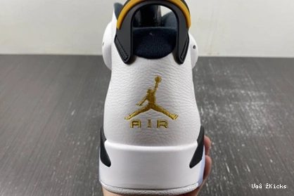 Ochre Classic 603  Yellow Jordan Retro 6 CT8529-170 0629